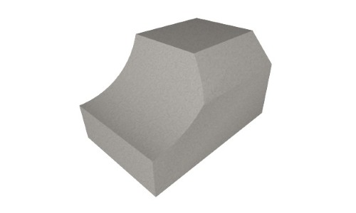 Блок фундамента Ф1п.л.-35-120